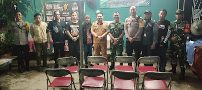 Kapolsek Bubutan bersama Tiga Pilar Patroli Kesiapan TPS