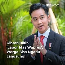 Masyarakat kini bisa mengadu Mas Wapres Melalui WhatsApp